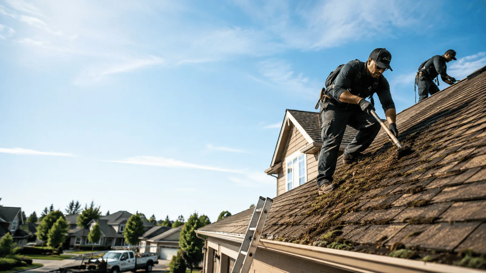 Roof Moss Removal in Alvord, TX near me